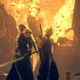 Sephiroth y Cloud.